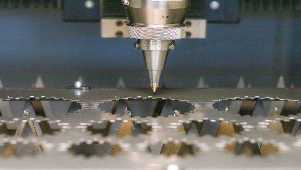 Laser machining stations